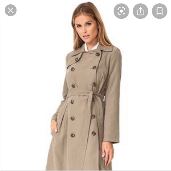 Jack by BB Dakota Lexia Trench Coat - Picture 11 of 12